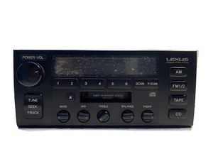 1995 - 1997 LEXUS LS400 AM/FM RADIO CASSETTE PLAYER RECEIVER OEM 86120-50362 - Picture 1 of 9