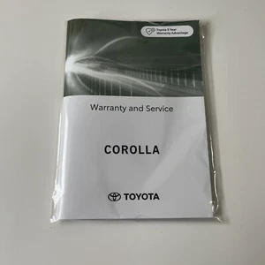 NEW BLANK TOYOTA COROLLA MZEA12 ZWE219 HYBRID SERVICE LOG BOOK BOOKLET - Picture 1 of 5