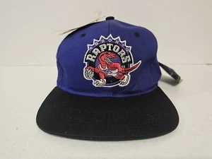 Vintage The G Cap Toronto Raptors NBA Snapback Mütze Kappe mit Etikett NOS RARE G.C.C. - Bild 1 von 9