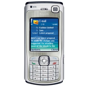 Teléfono Celular Nokia N70 Moda 2G 3G Bluetooth FM Música Original Teléfono Móvil - Imagen 1 de 19