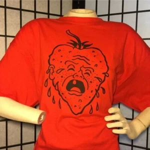 cryberry crying strawberry crybaby unisex tshirt funny - Picture 1 of 2