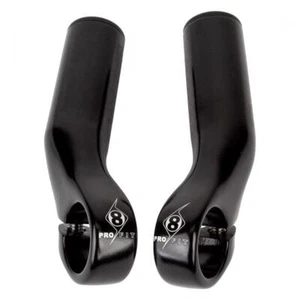 ORIGIN8 BIKE BICYCLE HANDLEBAR END BAR ENDS P-LITE ALLOY BLACK - Picture 1 of 1