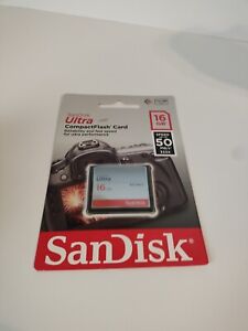 SanDisk Ultra CompactFlash 16GB Memory Card - (SDCFHS-016G-AFFP)