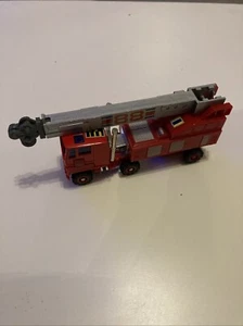 MC Toys Truck Red Transformer Motorized Robot Bootleg KO Vintage Rare - Picture 1 of 10