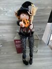 Halloween Susie the Fiber Optic Witch Lights & Sings In Box Tested Works
