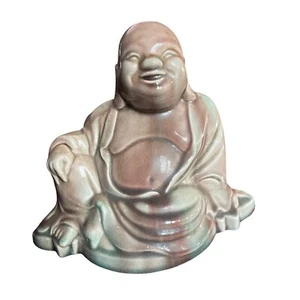 Vintage Buddha Statue Figurine Decor Home Accent Shelf Display 7" x5" - Picture 1 of 7