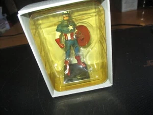 Marvel Super Heroes CAPTAIN AMERICA Figurine Plomb Collection Comics TV - Bild 1 von 1