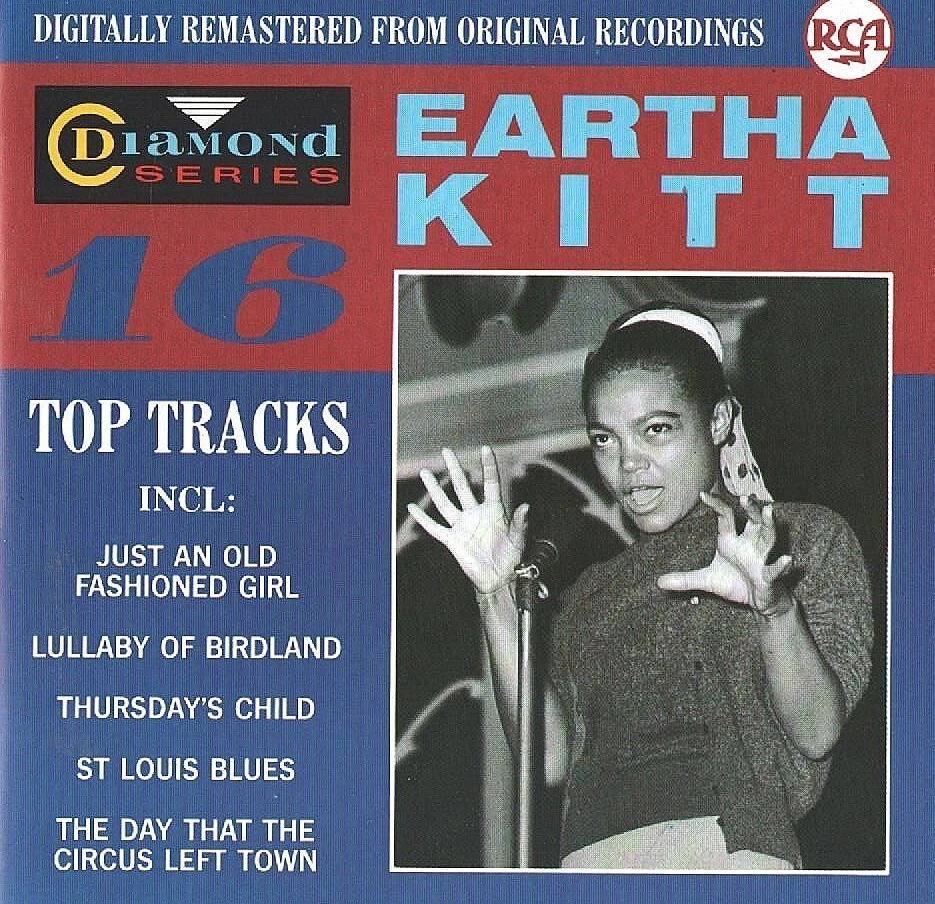 Eartha Kitt - 16 Top Tracks (CD 1988) - Image 1 of 1