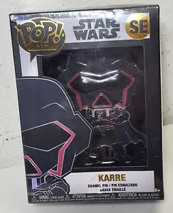 Funko POP! Star Wars Karre Enamel Pin w/ Removable Stand SE Disney NEW - Picture 1 of 4