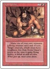 Stone Giant Revised Edition 3rd LP MTG Magic English Red Creature Uncommon