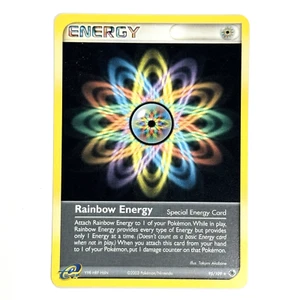 Rainbow Energy 95/109 Ruby and Sapphire- Regular Rare Pokemon TCG - Imagen 1 de 2