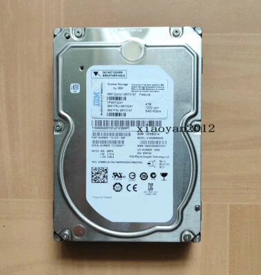 IBM ST4000NM0043 4TB SAS 7.2K 6Gb/s 3.5" 128M ES.3 512N 98Y3241 98Y3197 00D5320 - Image 1 of 3