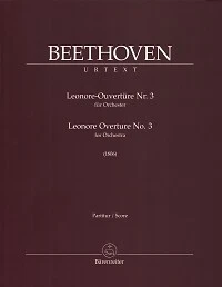 BEETHOVEN LEONORE OVERTURE No 3 Full Score - Image 1 of 1