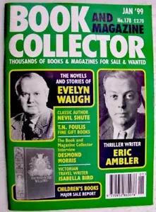 BOOK & MAGAZINE COLLECTOR Jan 1999 178 Waugh Ambler Isabella Bird Shute Foulis - Picture 1 of 3