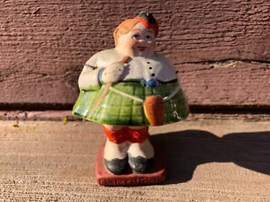 ANTIQUE SCHAFER VATER SCOTTISH NODDER FIGURE CHANCE IT GIRL SCOTSMAN COMICAL - Picture 1 of 4