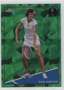 2021 Topps Chrome Sapphire Edition Green /75 Pam Shriver #61