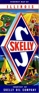 Mapa de ruta Skelly 1958: Illinois nuevo en stock - Imagen 1 de 1