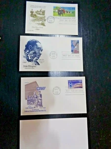 Drei (3) FDCs und zwei (2) Marken wie erhalten am 23. Juni 1986 von Artmaster - Bild 1 von 10