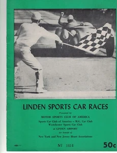 1950 sports car race program for Linden Airport WOW! - Picture 1 of 2