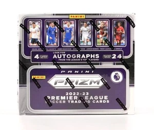 2022-23 Panini Prizm Premier League Hobby Retail Box NEW SEALED 24 Packs - Picture 1 of 2