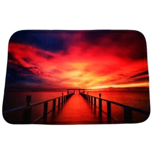 Fußmatte SUNSET ISLAND Fotodruck Teppich Indoor Rutschfest 40x60 cm - Bild 1 von 5
