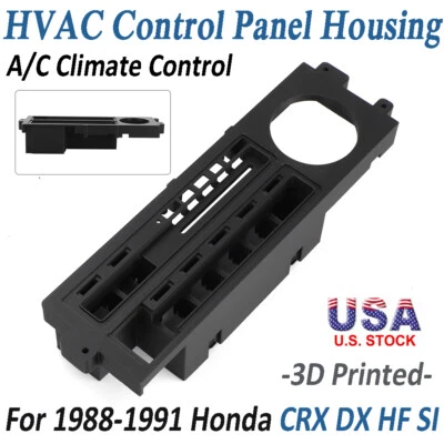 Heater HVAC A/C Climate Control 3D Printed Housing For 88-91 Honda CRX DX HF SI - Изображение 1 из 4