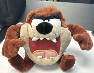 1997 Tazmanian Devil Plush Play by Play Toy Talking Shaking (B139) - Picture 1 of 7