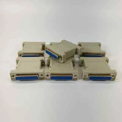 Adaptador de módem M/F macho a hembra DB25 25 pines cruce de transferencia de datos - LOTE DE 7 Foto 1 de 4