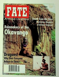 Fate Magazine April 2002 Dragons Okavango Rainmakers - Picture 1 of 2