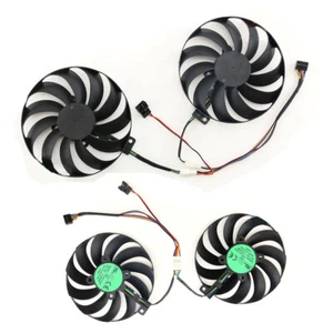 95mm For ASUS DUAL RX5500XT RX5600 Graphics Cooling Fan FDC10U12S9-C/T129215SU - Afbeelding 1 van 5