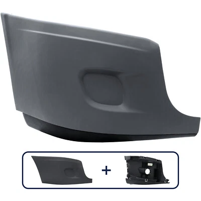 Right Front Bumper Reinforcement & End Cover For Freightliner Cascadia 2008-2017 - Image 1 of 4