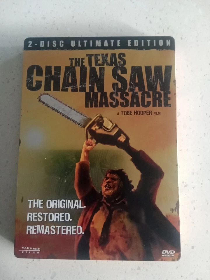 The Texas Chain Saw Massacre 2-Disc Ultimate Edition Steelbook (DVD, 1974) - Image 1 of 3