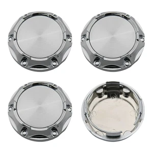 OD 64MM / ID 56MM Wheel Center Hub Caps Wheel Cover Cap No Logo Base 4 Pieces - Foto 1 di 8