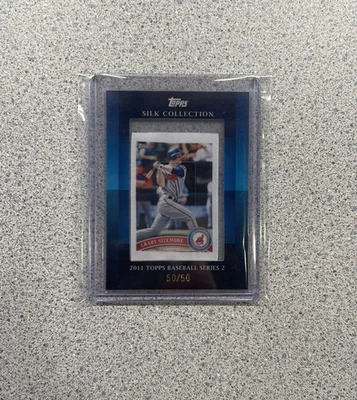 2011 Topps 棒球系列 2 真丝系列 Grady Sizemore /50 全明星罕见 — 第 1/2 张图片