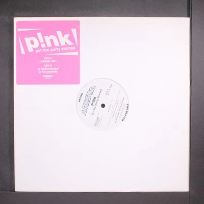 PINK: get the party started ARISTA 12" Single 33 RPM - Image 1 of 2