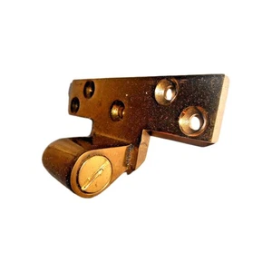 COMMERCIAL GRADE SOLID BRASS OFF-SET PIVOT HINGE RIGHT HAND ELEVATOR DOOR HINGE - Picture 1 of 8