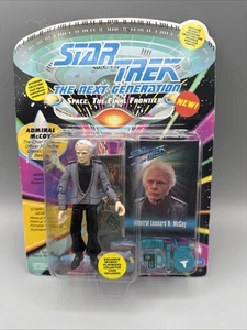 Figura de acción Star Trek Next Generation/Almirante McCOY Playmates 1993 nueva leer - Imagen 1 de 4