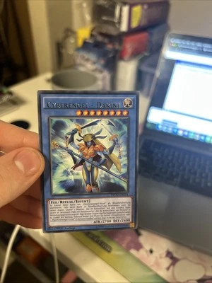 Yu-Gi-Oh! Cyber Angel Dakini DPDG Rare Foil Name Shift Misprint GX German - Image 1 of 4