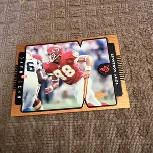 1998 Upper Deck UD3 Next Wave Tony Gonzalez #47 HOF Kansas City Chiefs FOOTBALL - Bild 1 von 3