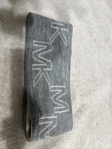 Michael Kors Inverse MK Logo Reversible Headband One Size Grau - Bild 1 von 6