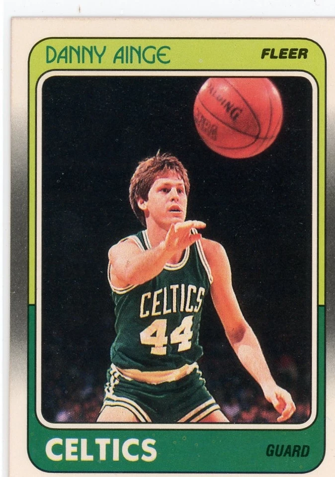 1988-89 Fleer #8 Danny Ainge Boston Celtics - Image 1 of 1