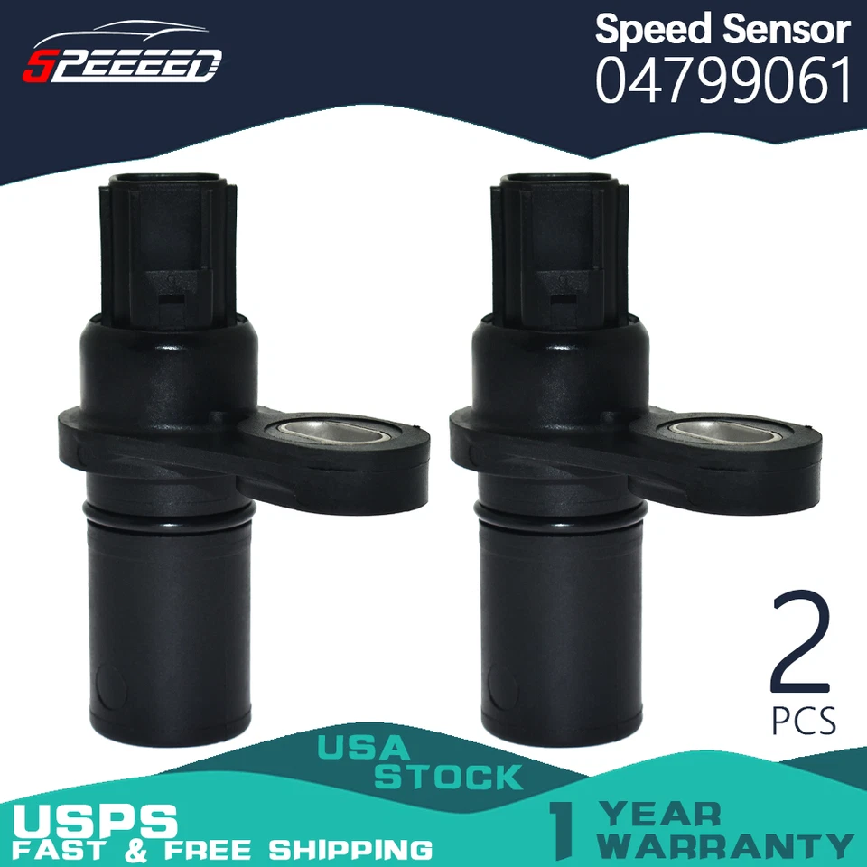 2pcs Speed Sensor Input/Output 04799061AB for Chrysler 300 Dodge Ram Nitro Jeep - Image 1 of 4