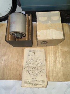Burroughs BD301 Beam Switching Tube Type-6700 Brand New In Box With Diagram NOS - Image 1 of 4