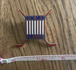 Moncton Flames Hockey Vintage/Collectible Pin 1980's  - Picture 1 of 2