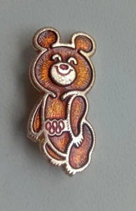 Insignia soviética - Oso Olimpiadas URSS - Imagen 1 de 5