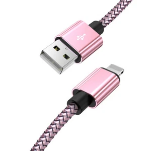 2m 3m Extra Long USB Fast Charging Charger Cable For iPhone 7 8 11 12 13 14 Cord - Picture 1 of 16