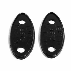Back Up Light Mounting Gasket for 1940-1940 Chevrolet Master 85 2Pc Right & Left - Picture 1 of 5