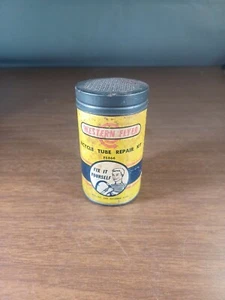 VINTAGE BIKE BICYCLE WESTERN FLYER TUBE PATCH REPAIR KIT CAN  - Picture 1 of 9