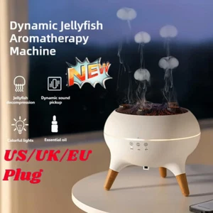 Aroma Humidifier with Timer and Remote Control, Essential Oil Diffusers HOT - Picture 1 of 10