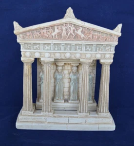 Scultura cariatidi antico manufatto greco  - Foto 1 di 5